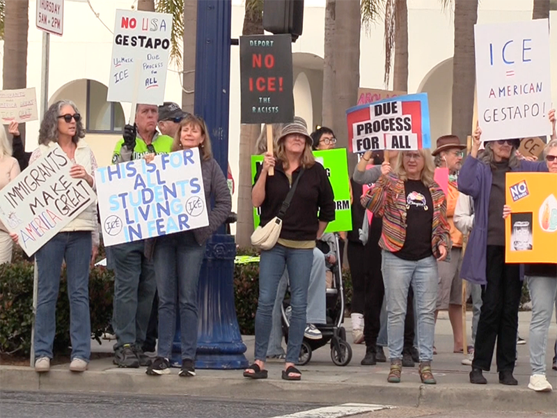 Stop the Insanity Protest at Oceanside, CA