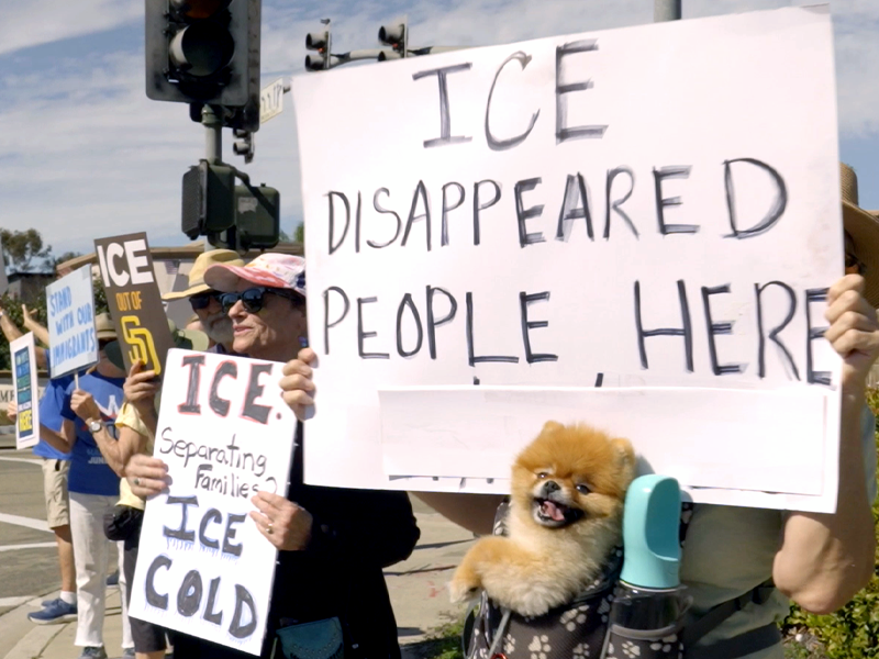 Anti-ICE, Home Depot, San Marcos, boycott